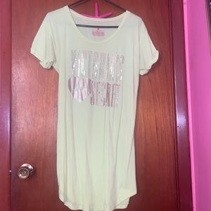 Victoria’s Secret Angel Neon Glitter Sleep Shirt